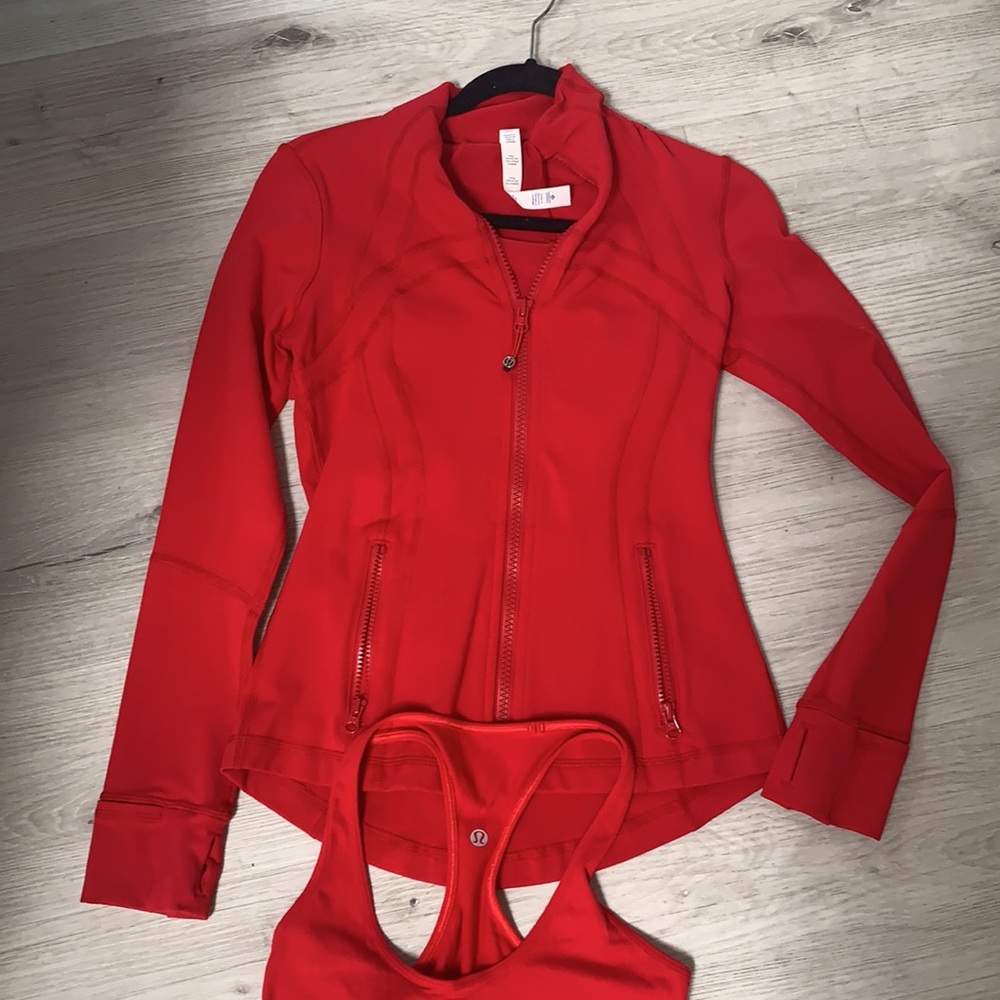 Define Jacket! And FREE matching top! Size 6.